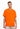 Orange - Print - T-TAM Unisex Oversized Crew Neck Cotton Short Sleeve Printed Letter T-Shirt, 100% Soft Cotton